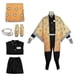 thumbnail image 2 of Kids Anime Demon Slayer Cosplay Costume Set Adult Tanjirou Nezuko Suit, 2 of 4