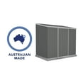 thumbnail image 3 of Absco EZI Slider 7' x 5' Metal Storage Shed - Woodland Gray, 3 of 11