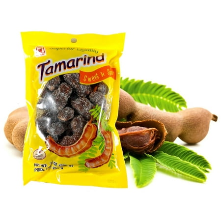 Thai Sweet & Sour Tamarind Candy Whole Pod 7 Oz. (Pack of (Asian Best Tamarind Candy)