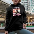 thumbnail image 2 of Retro I Love You More Than Coffee, Valentine's Day Art Merch Gift, Black Hooded Sweatshirt or Hoodie, 2XL, 2 of 5