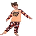 thumbnail image 2 of Ensemble de Pyjamas Assortis à la Famille Halloween avec Imprimé de Bande Dessinée à Carreaux pour Enfants Adultes, 2 of 8