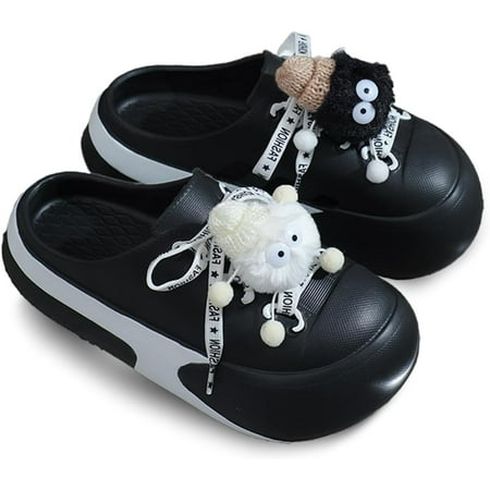 Cute Shoes Kawaii Slippers for Women Girl Anime Cartoon Slides Non-Slip Cloud Slides Indoor Outdoor Garden Shoes Sandals
