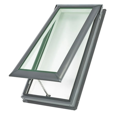 Velux VS C06 2004 21-1/2 Inch x 46-1/4 Inch Laminated Manual Venting Deck Mounted No Leak Skylight from the VS