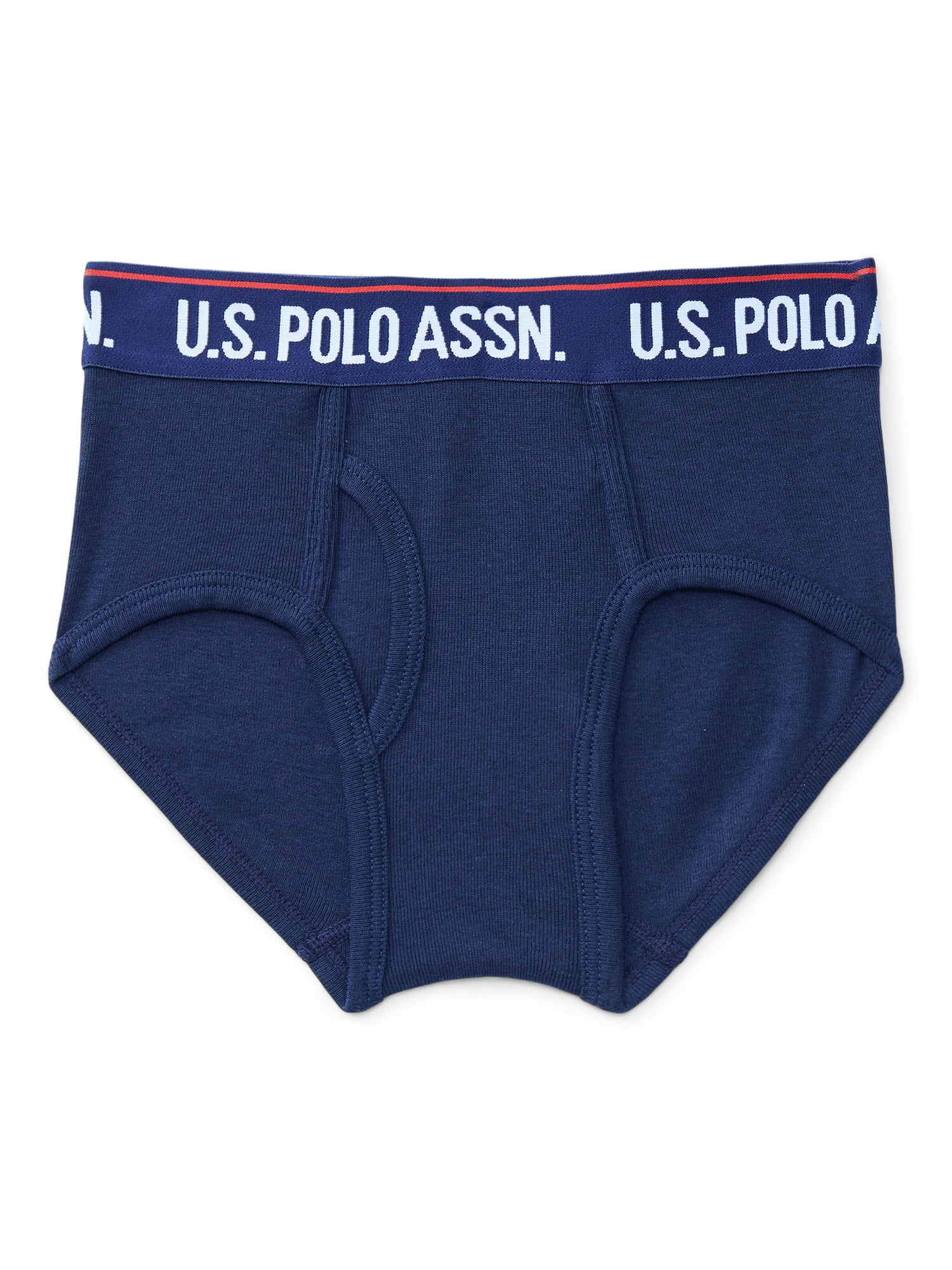 U.S. Polo Assn. Boys Tagless Underwear Briefs, 5-Pack, Sizes S-XL