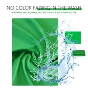 Qiopertar Green Screen Background, Chroma Key Backdrop for Live Shooting, Reusable Fabric Green Screen Curtain, Solid Color Photography Background for Portraits Product Videos, Green