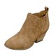 thumbnail image 1 of NECHOLOGY Botas Mujer Adulto Femenino Zapatos Botines de mujer Zapatos de mujer, botines de tacón grueso, zapatos informales, suela blanda antideslizante, botas transpirables a la (Khaki, 8.5), 1 of 6