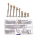 thumbnail image 1 of 1 Set Durable Cama para bebé Tornillo para niños Kit de tornillo de cama para bebés Kit de nuez de tornillo de cama, 1 of 4