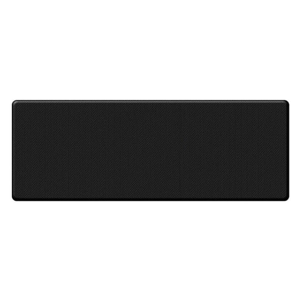 Alfombrillas de Cocina Acolchadas Antifatiga para Suelo, Juego de Alfombrillas de Cocina Impermeables para Cocina, Suelo, Oficina, Color Negro