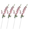thumbnail image 2 of 4 Pcs Artificial Delphinium Flower, for Vase Filler 33.46 Inch Long, Stem Fake Larkspur Flower Faux Silk Bouquet, 2 of 8