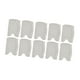 thumbnail image 4 of 10 porta tarjetas de identificación de doble cara, porta credencial de identificación de dos caras resistente para personal, Claro, 4 of 9