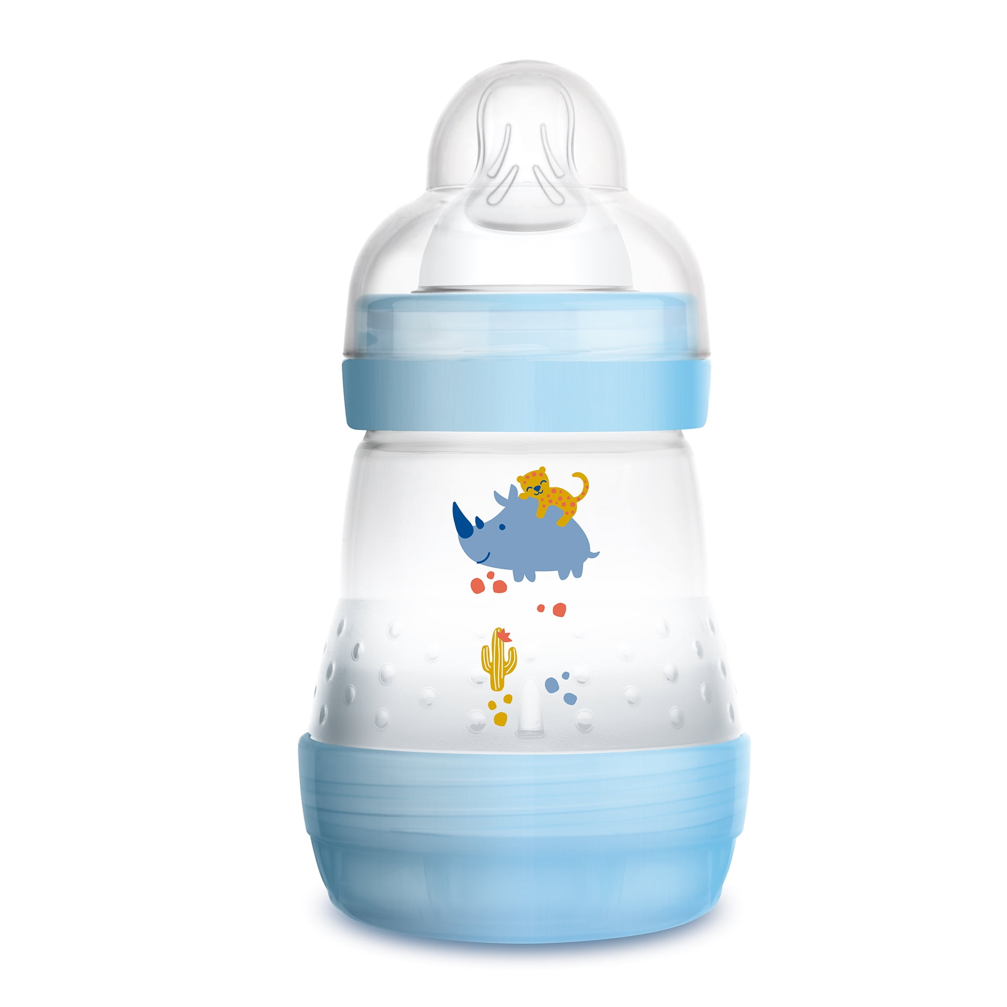 MAM Baby Bottles for Breastfed Babies, MAM Baby Bottles AntiColic, Boy