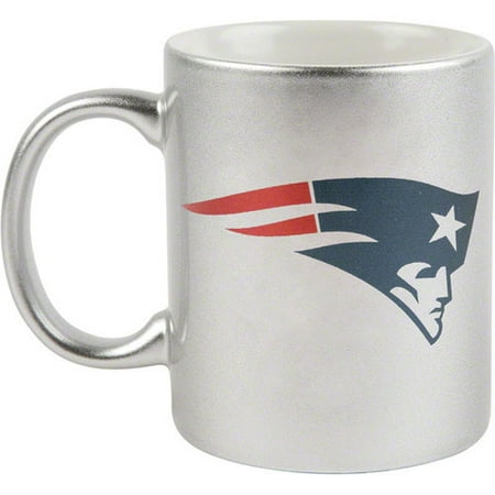 NFL - New England Patriots 11 oz. Silver Mug