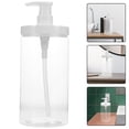 thumbnail image 1 of unbranded Botella Dispensadora Transparente Rellenable Para Champú Y Gel Corporal Con Tapa Antigoteo Para Viaje, 1 of 8