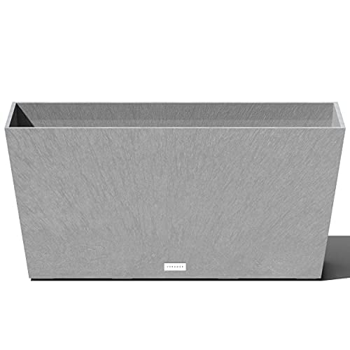 Veradek Pure Series Midori 31" Planter Grey