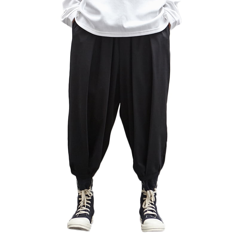 mens joggers with elasticated bottoms