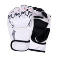 thumbnail image 2 of Mma Gloves Half Finger Boxing Fight Gloves for Sparring Punching Bag Adult, 2 of 8