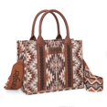 thumbnail image 4 of Bolso de mano Wrangler Boho Aztec para mujer con correa de guitarra, 4 of 7