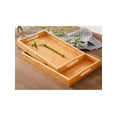 thumbnail image 4 of HHGBAD Versatile Wooden Serving Tray, Eco-Friendly Bamboo Design, Ideal for Appetizers, Drinks, Breakfast in Bed, Easy to Clean, Perfect for Parties and Gatherings, 4 of 9