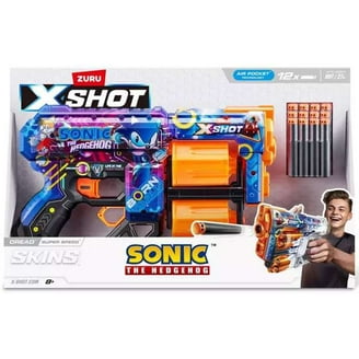 Zuru X-Shot Skins Sonic The Hedgehog Blaster Combo Pack with 96