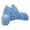 Blue, variant on Cushion Seat for Bed and Sofa Bed Rest Pillow for Sitting Up Soft Back Cushion for Reading Pregnancy Support Elderly Comfort Breathable Lumbar Pillow for Home