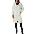 thumbnail image 2 of Abrigo acolchado grueso de invierno para mujer INSPIRE CHIC, parka cálida, chaqueta de plumas con capucha, abrigo largo acolchado, talla XL, blanco, 2 of 6