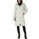 thumbnail image 2 of Abrigo acolchado grueso de invierno para mujer INSPIRE CHIC, parka cálida, chaqueta de plumas con capucha, abrigo largo acolchado M blanco, 2 of 6