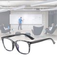 thumbnail image 4 of Blue Light Blocking Glasses Unisex Stylish Square Blue Light Filter Eyeglasses Eyeglasses Clear Lens Blue Light Filter Lens Eyewear, 4 of 6
