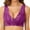 Purple, variant on Comfort Bra, Bra with Full Coverage, Push-Up Bra with Natural Lift, Comfortable Bra Wemon's Comfortable Bras(Blue,XXXL)
