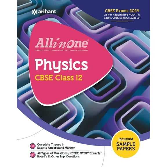 All In One Class 12th Physics for CBSE Exam 2024, (Paperback)