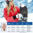 thumbnail image 6 of Atercel Waterproof Winter Ski Gloves,Warm 3M Thinsulate Gloves,Touchscreen,Ideal for Men and Women(White,XL), 6 of 8