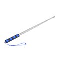 thumbnail image 1 of Unique Bargains 5.25ft/1.6M Telescopic Handheld Flagpoles Stainless Steel Telescopic Guide Flag Pole Sponge Handle Teaching Pointer Blue, 1 of 5