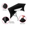 thumbnail image 2 of Mantel De Mesa Elástico Mantel Estirable Mantel Rectangular Mantel De Poliéster De Alta Protector De Mesa Para Banquete En Casa Fiesta Boda De Vacaciones Kearding HA024764-01, 2 of 6