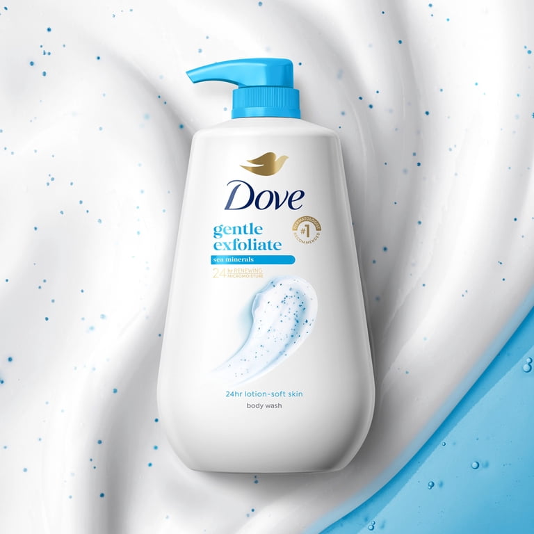 Dove Gentle Exfoliating Sea Minerals Body Wash, 30.6 oz photo 4