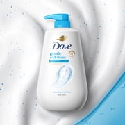 Dove Body Wash With Pump For 24hr Lotion-Soft Skin Gentle Exfoliate With Sea Minerals Moisturizing Skin Cleanser With No Sulfates No Parabens ,30.6 Fl oz