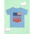 thumbnail image 3 of Independence Day Usa Flag. T-Shirt Infant -Image by Shutterstock,  12 Months, 3 of 4