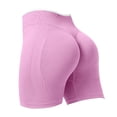 thumbnail image 5 of Delayuji Womens Yoga Short Workout Shorts Scrunch Seamless Gym Yoga Biker Shorts Running Active Fitness Short, 5 of 5