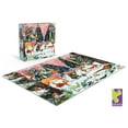 thumbnail image 2 of Ceaco Holiday 100 Piece Holiday Woodland Parade Glitter (Miriam Bos) Interlocking Jigsaw Puzzle, 2 of 6