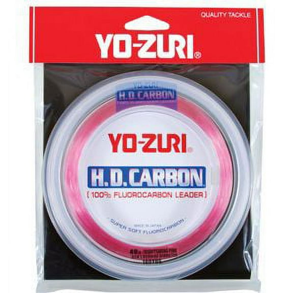 Yo-Zuri H.D. Carbon Fluorocarbon Fishing Leader 50 lb 100 Yards