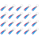 thumbnail image 1 of Llavero Deportivo Metal Trenzado Nylon Lujo en 3 Colores para M, 1 of 4