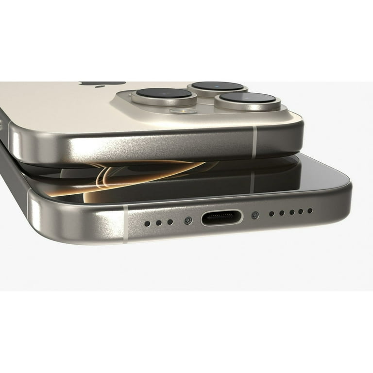 Restored Apple iPhone 16 Pro Max - Metro - 256GB Natural Titanium