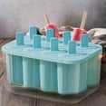 thumbnail image 1 of Bandeja de hielo de gel de sílice con 22 celdas y tapa para máquina de hielo de grado alimenticio. Helado casero., 1 of 4