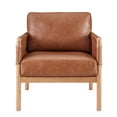 thumbnail image 3 of NPD Furniture Barclay PU Accent Arm Chair in Vintage Cider, 3 of 12
