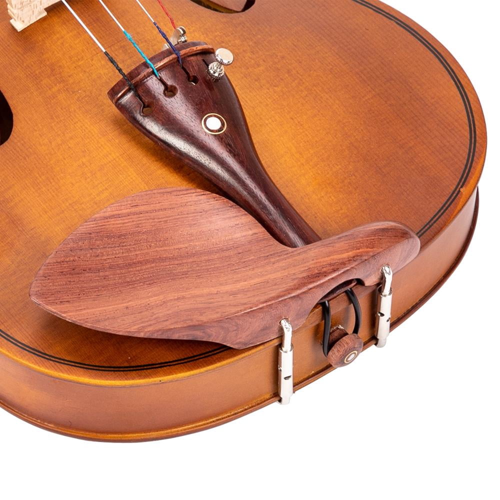 Glarry 4/4 Redwood/Maple Matte Violin w/ Case for Beginner,Natural