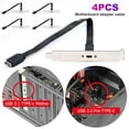 thumbnail image 1 of Cabecera Del Panel Frontal USB 3.1 Tipo E A C F Cable Expansión La Placa Base, 1 of 8