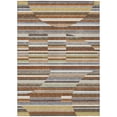 thumbnail image 2 of Addison Rugs Chantille Indoor/Outdoor Transitional Stripes Paprika Machine Washable Rectangle Rug, 8' x 10', 2 of 8