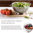 thumbnail image 5 of Bellemain 5-Quart Stainless Steel Metal Colander for Kitchen, 18/8 Food Strainer Kitchen Tools, 5 of 7