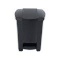 thumbnail image 1 of Mistral 19L Step on Garbage Can Black, 1 of 6