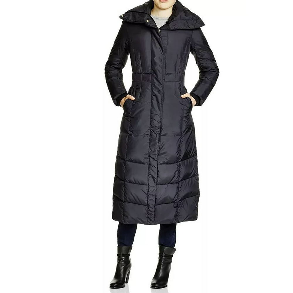 Cole Haan - Cole Haan Women's Long Maxi Down Coat with Oversize Collar, Black, Large - Walmart dakine ski bag
