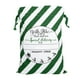 thumbnail image 1 of De Papá Noel De Navidad De Gran Capacidad Bolsa De Regalo De Rayas Verdes De Navidad Bolsa De Lona Plegable Con Cordón 2021 Bolsas sonducket HA041406-02, 1 of 6