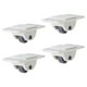 thumbnail image 1 of 4 / Establecer ruedas giratorias adhesivas de muebles uversal Cajón Rueda Rodillo direccio Macarena Ruedas autoadhesivas, 1 of 8